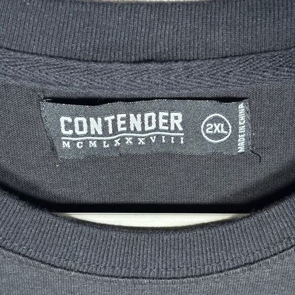 Contender Grand Prix Racing Parody Tee 2XL Motorsport Style Black Red - Picture 3 of 7